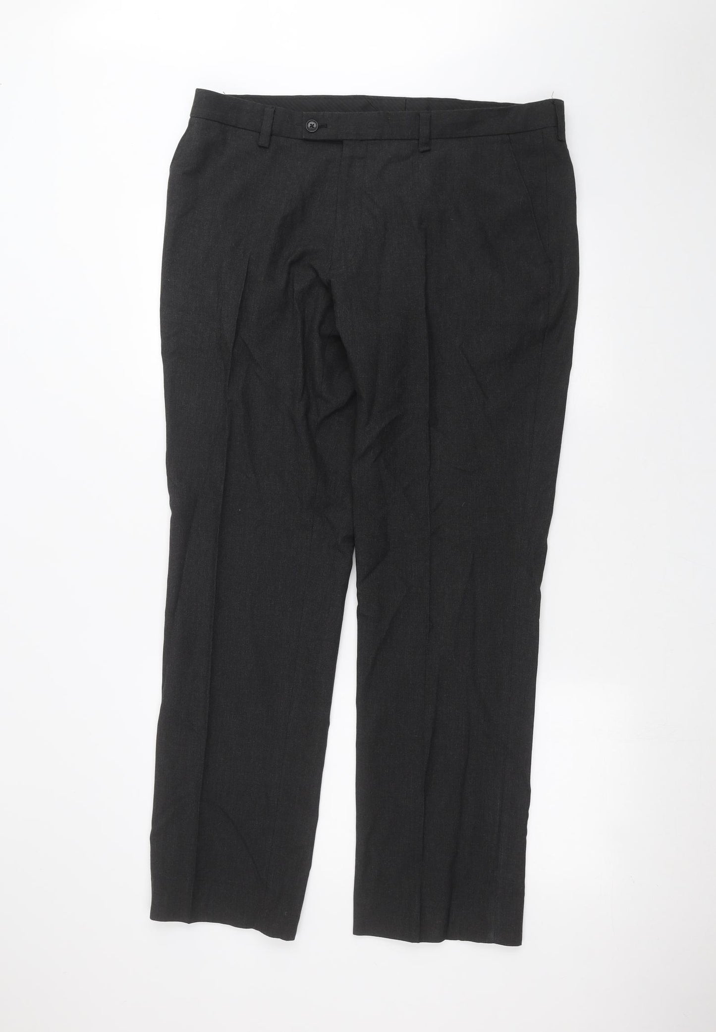 NEXT Mens Black   Trousers  Size 36 in L31 in