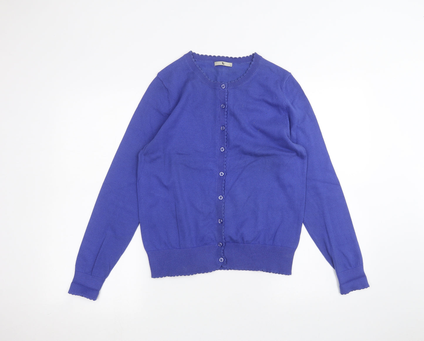 TU Womens Blue   Cardigan Jumper Size 14