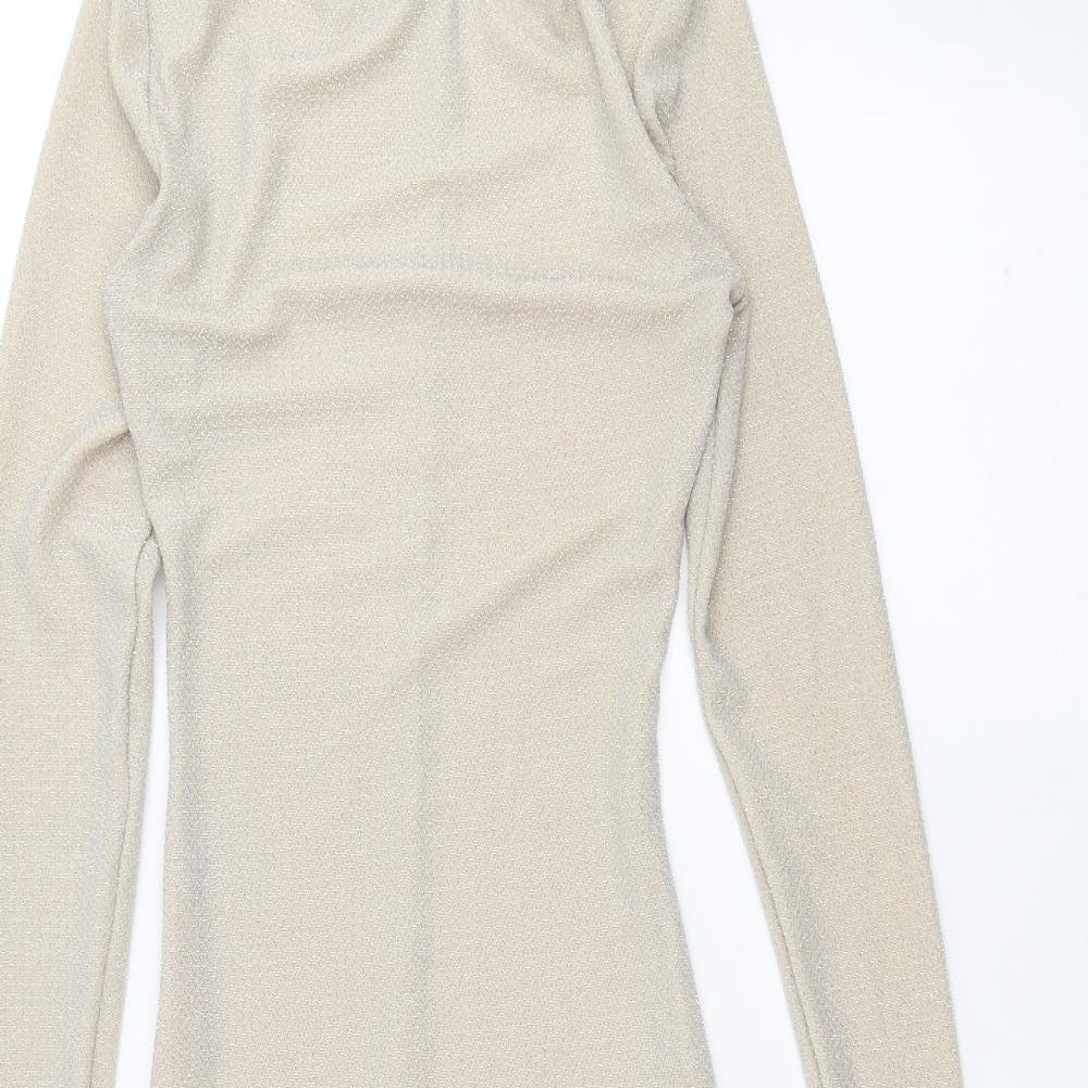 New Look Womens Beige   Pencil Dress  Size 12