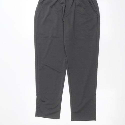 Preworn Womens Black   Trousers  Size 12 L25 in
