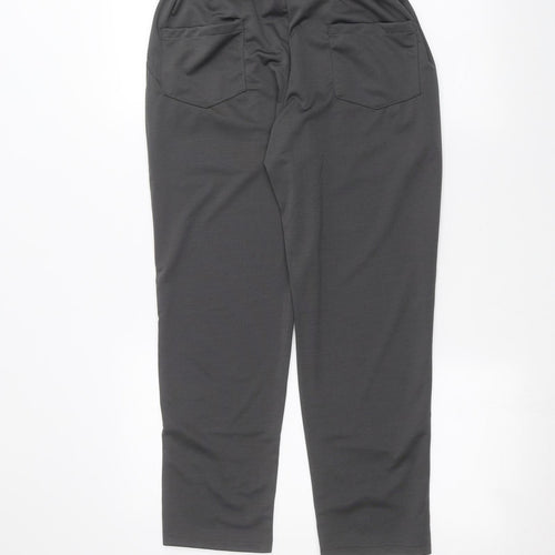 Preworn Womens Black   Trousers  Size 12 L25 in