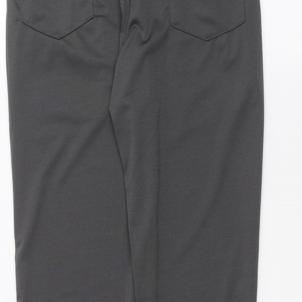 Preworn Womens Black   Trousers  Size 12 L25 in