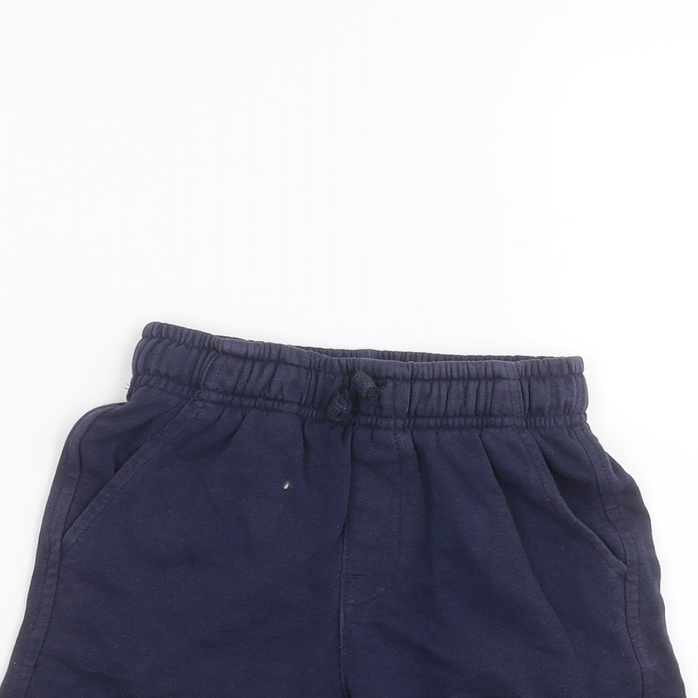 George Boys Blue   Sweat Shorts Size 5-6 Years