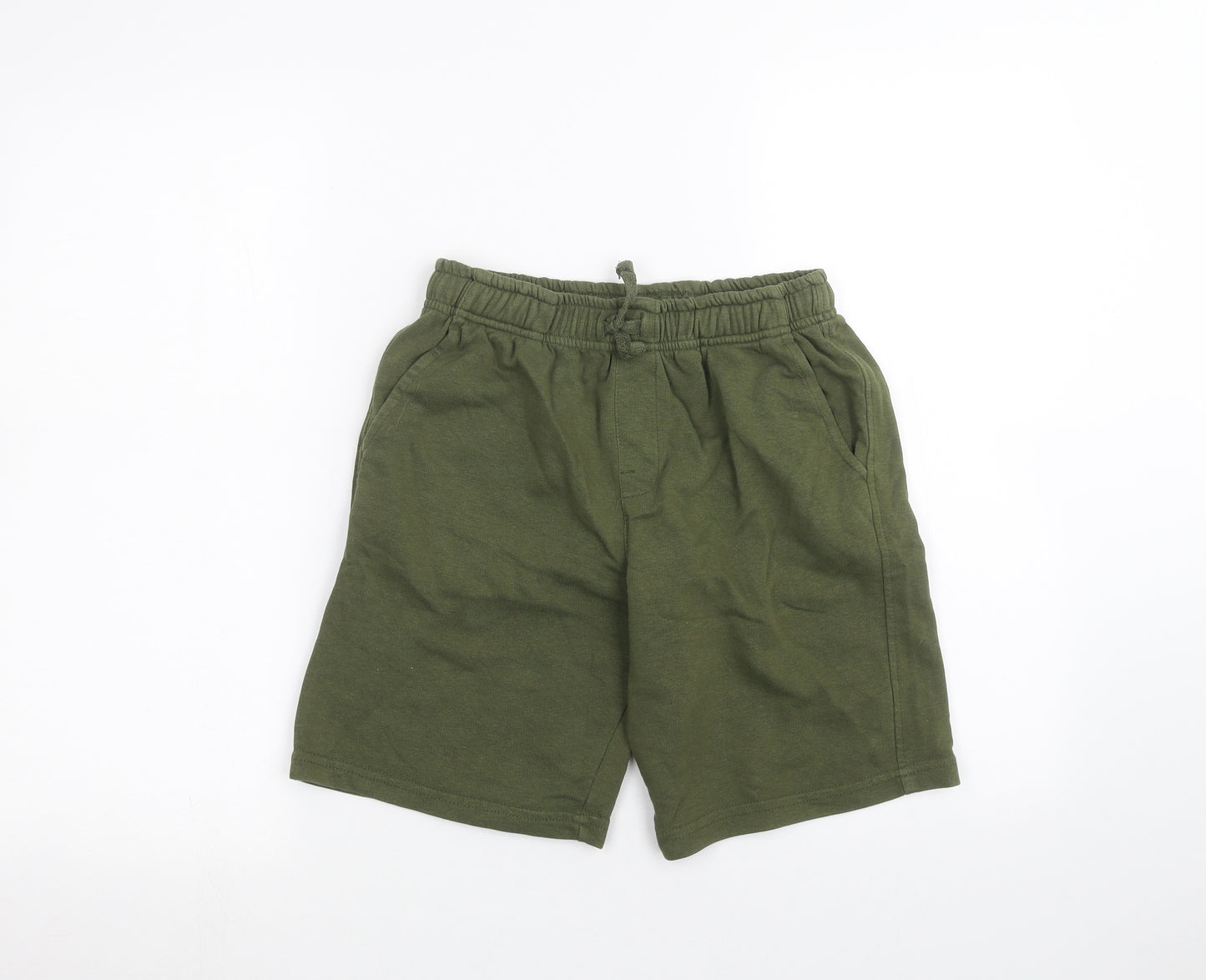 George Boys Green   Sweat Shorts Size 11-12 Years
