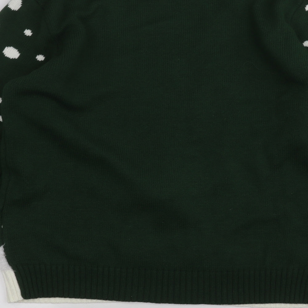 Cedar Wood State Mens Green   Pullover Jumper Size L