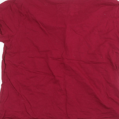 M&Co Womens Pink   Basic T-Shirt Size 14
