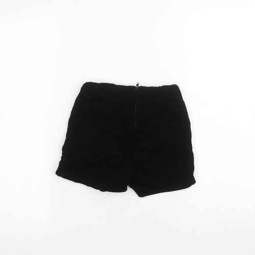 H&M Girls Black   Sweat Shorts Size 5-6 Years