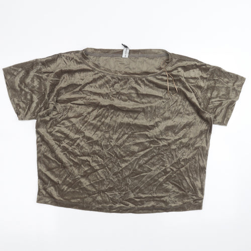 NEXT Womens Green   Basic T-Shirt Size 14