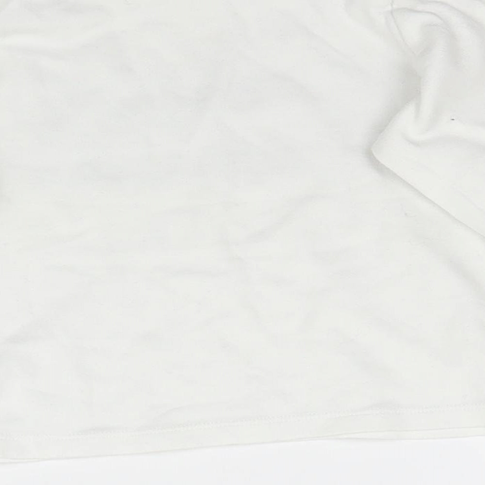 Ladybird Baby White   Basic T-Shirt Size 18-24 Months  - Captain Adorable