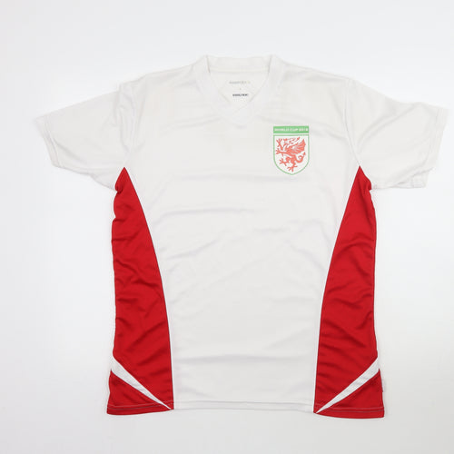Game Gear Mens White    T-Shirt Size M  - world cup 2018