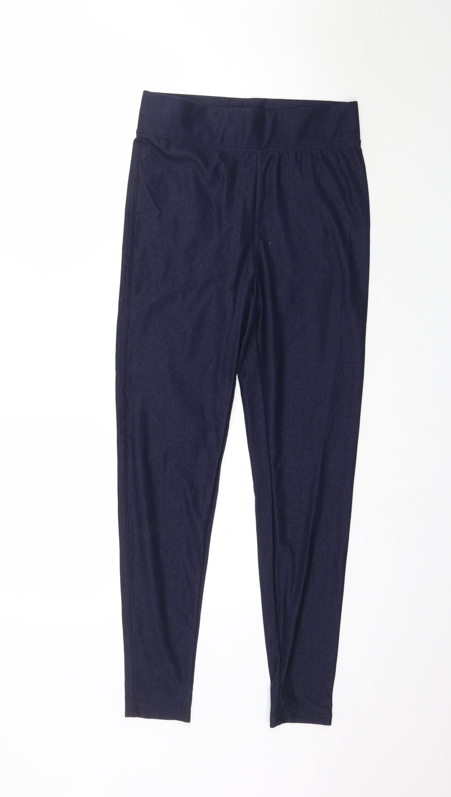 Matalan Womens Blue   Jegging Leggings Size 8 L28 in
