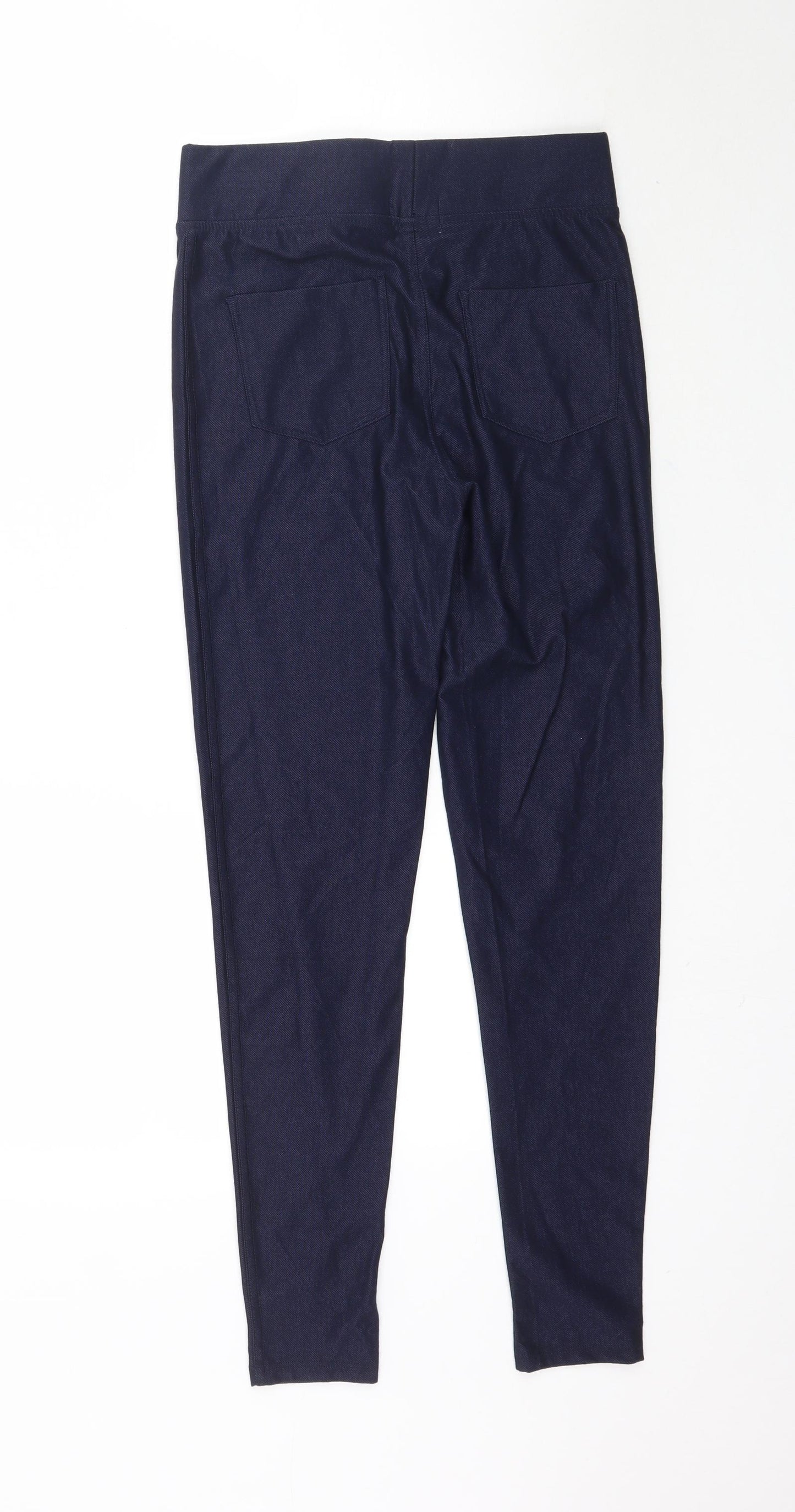 Matalan Womens Blue   Jegging Leggings Size 8 L28 in