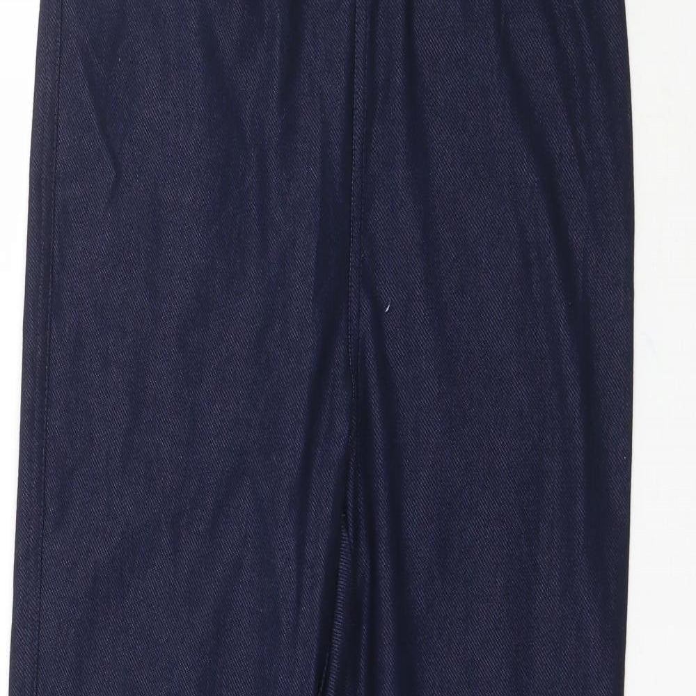 Matalan Womens Blue   Jegging Leggings Size 8 L28 in