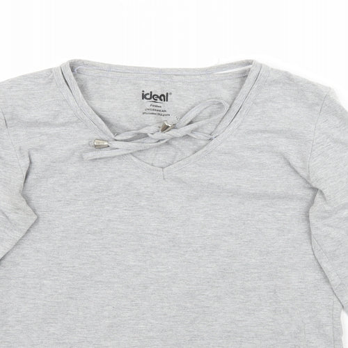 Ideal Womens Grey   Basic T-Shirt Size M