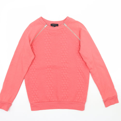 Atmosphere Womens Pink   Pullover Sweatshirt Size 6  - Coral Coloured