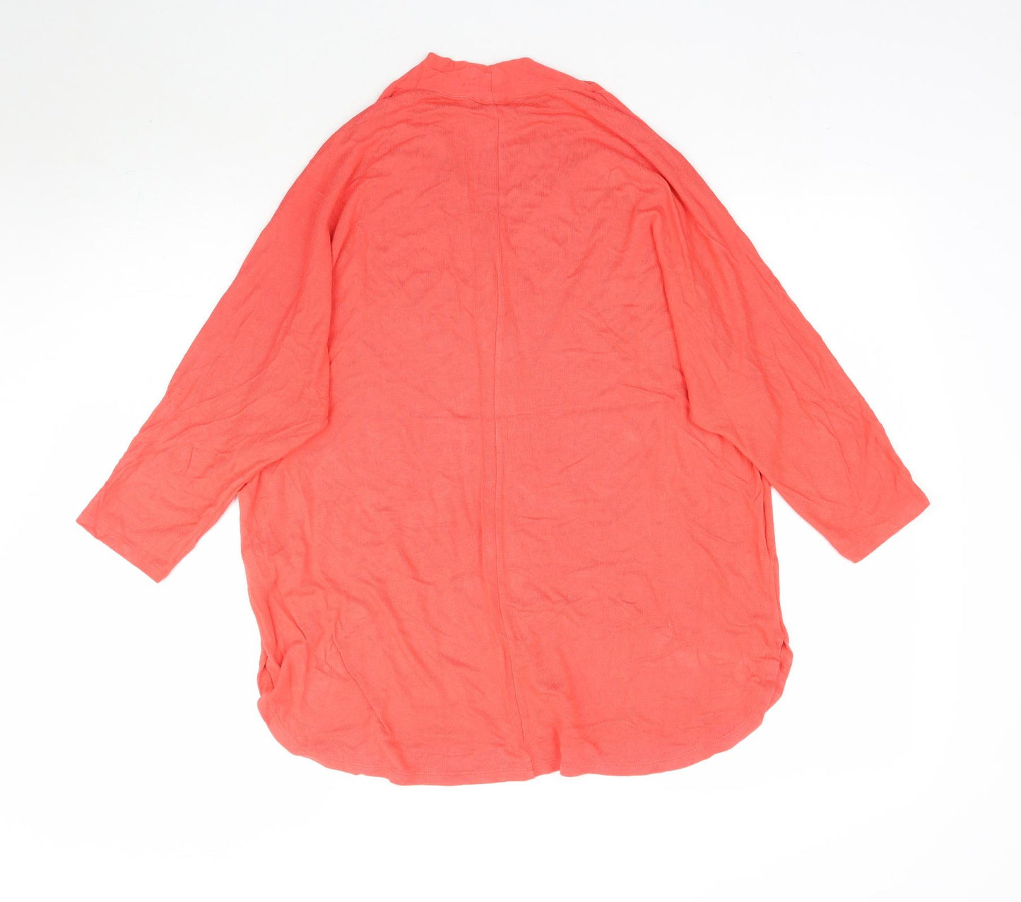 Phase Eight Womens Pink   Basic T-Shirt Size 10  - Coral Coloured