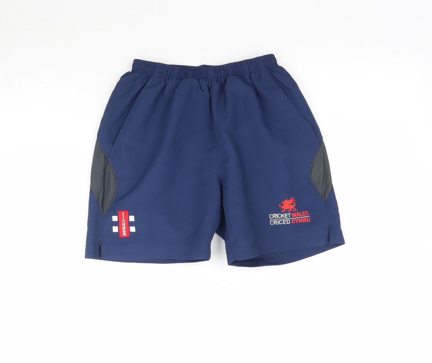 Gray Nicolls Girls Blue   Sweat Shorts Size 11-12 Years