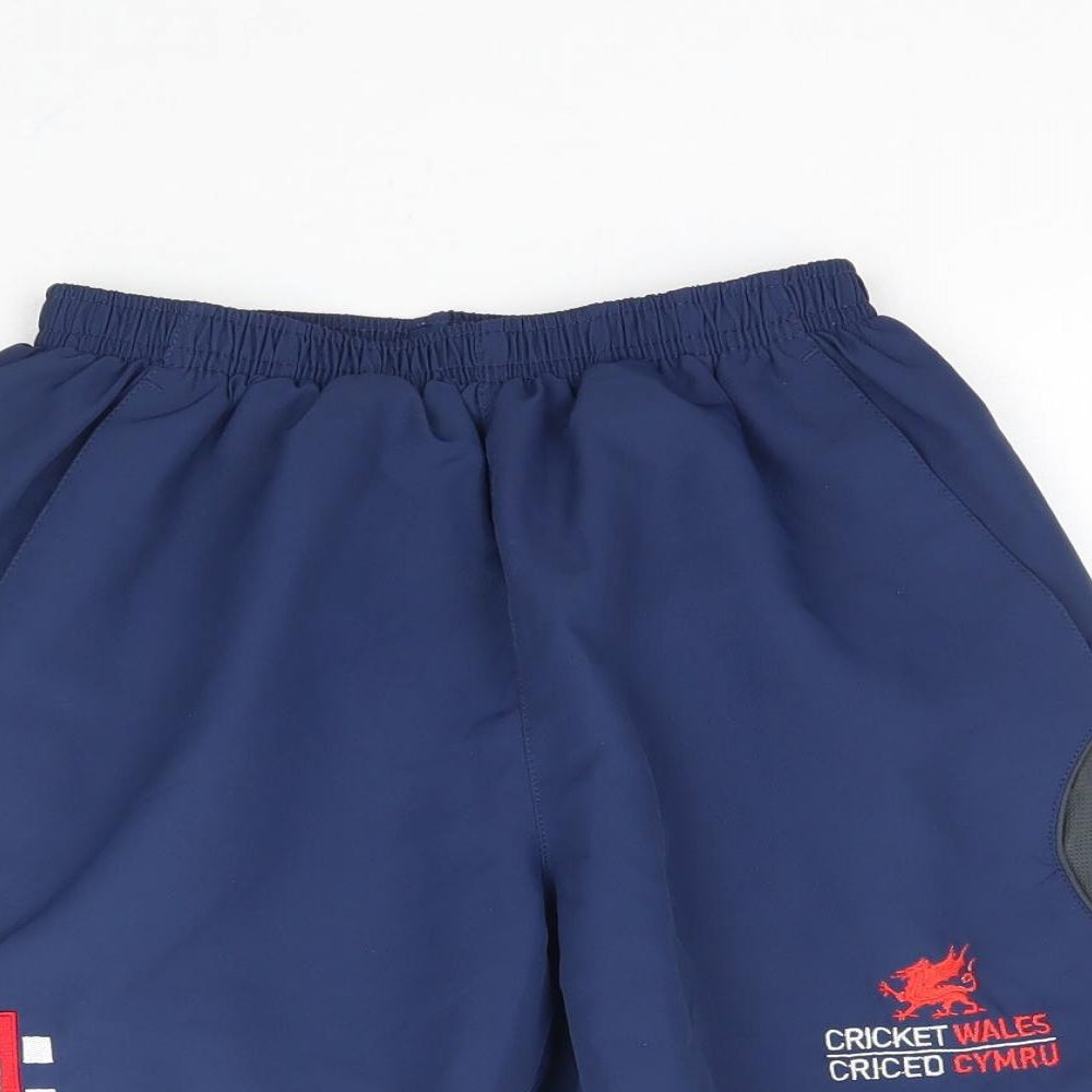 Gray Nicolls Girls Blue   Sweat Shorts Size 11-12 Years
