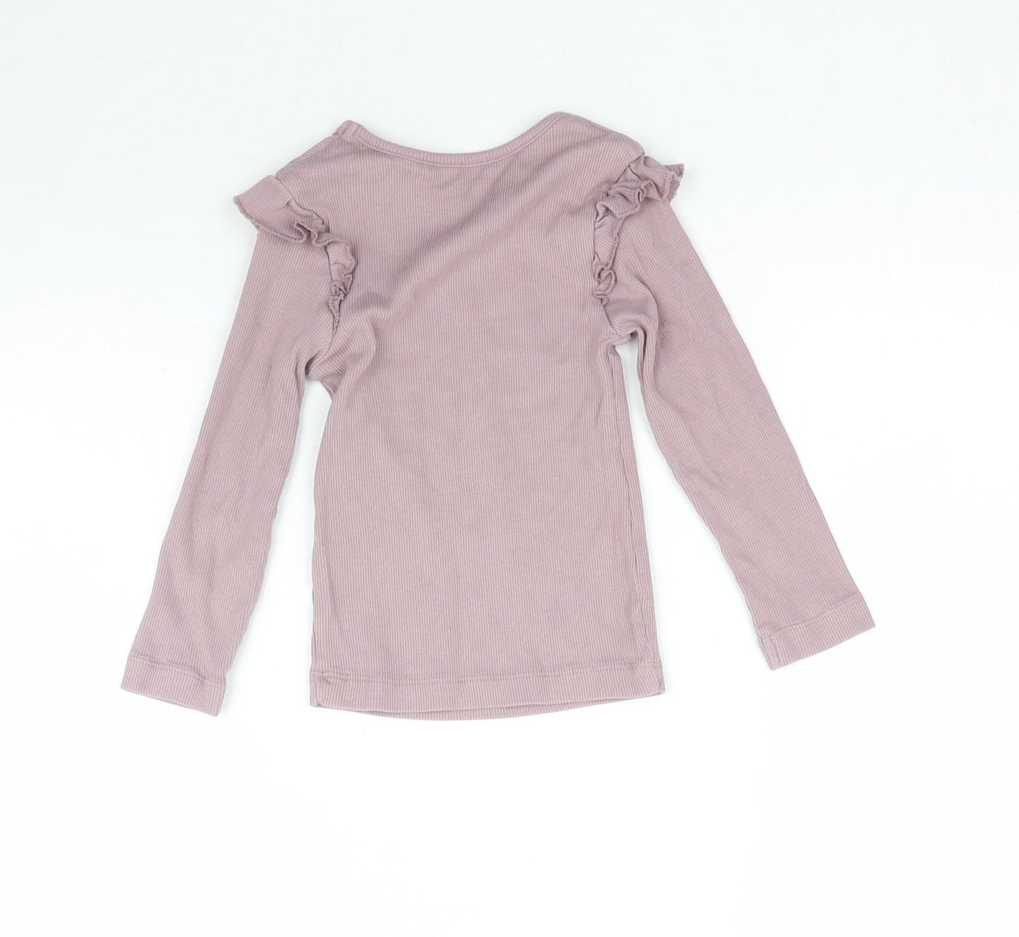 George Girls Purple   Basic T-Shirt Size 2-3 Years