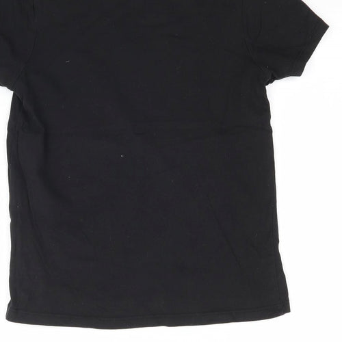 Primark Girls Black   Basic T-Shirt Size 8-9 Years  - New York City