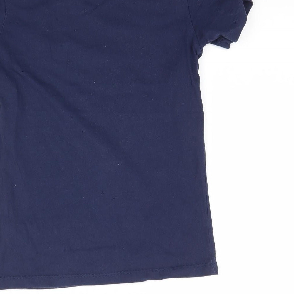 Blue Zoo Boys Blue   Basic T-Shirt Size 8-9 Years  - Robot