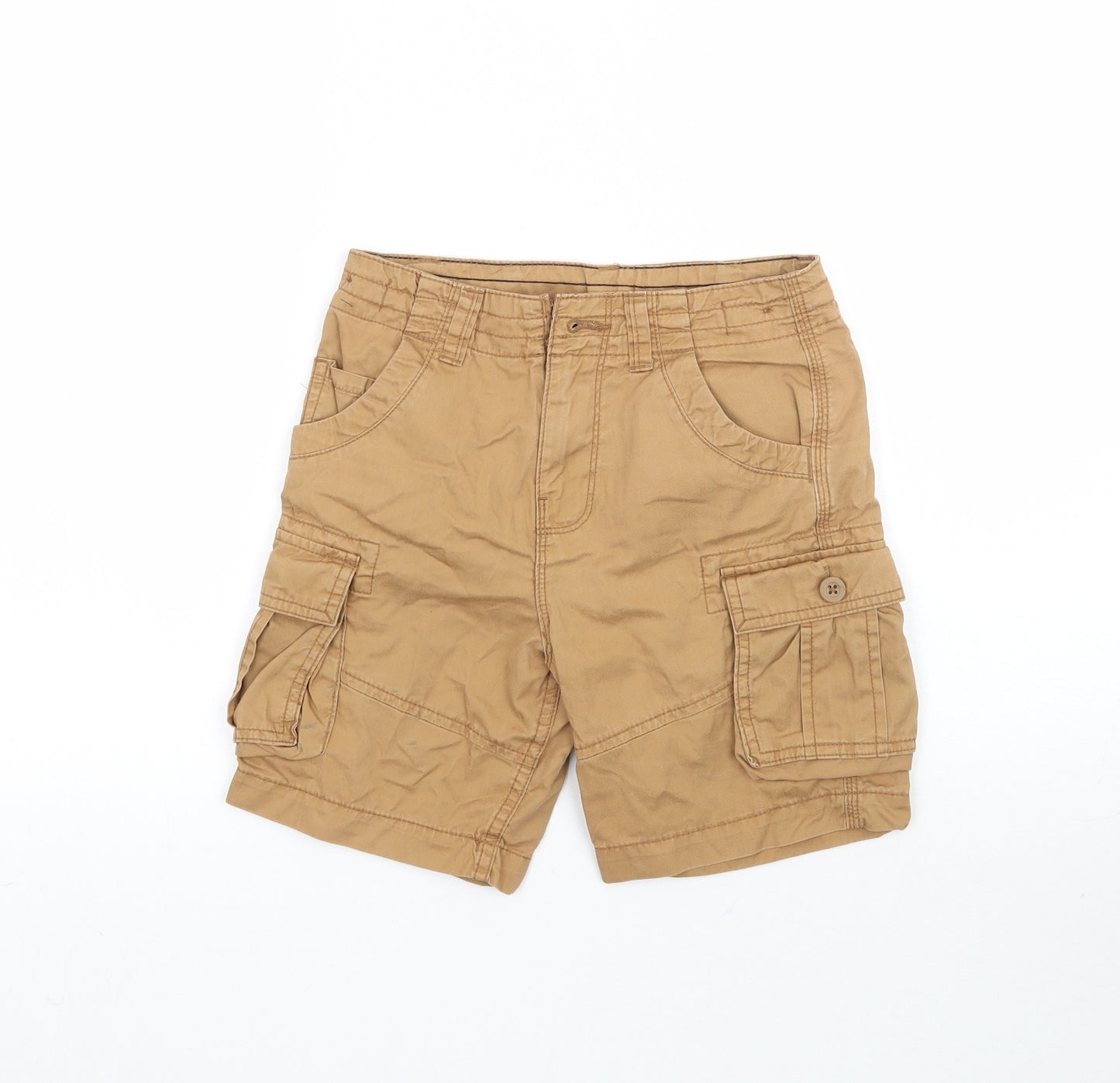 George Boys Brown   Bermuda Shorts Size 6-7 Years