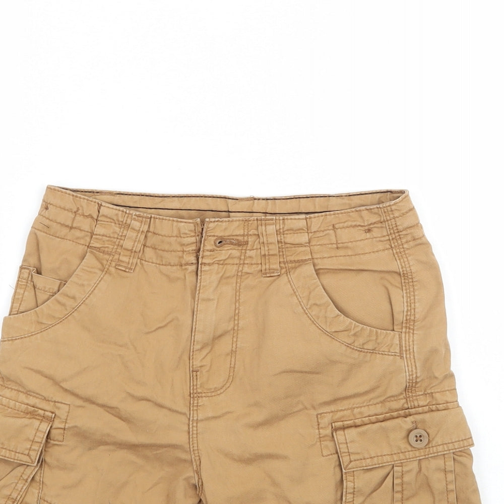 George Boys Brown   Bermuda Shorts Size 6-7 Years