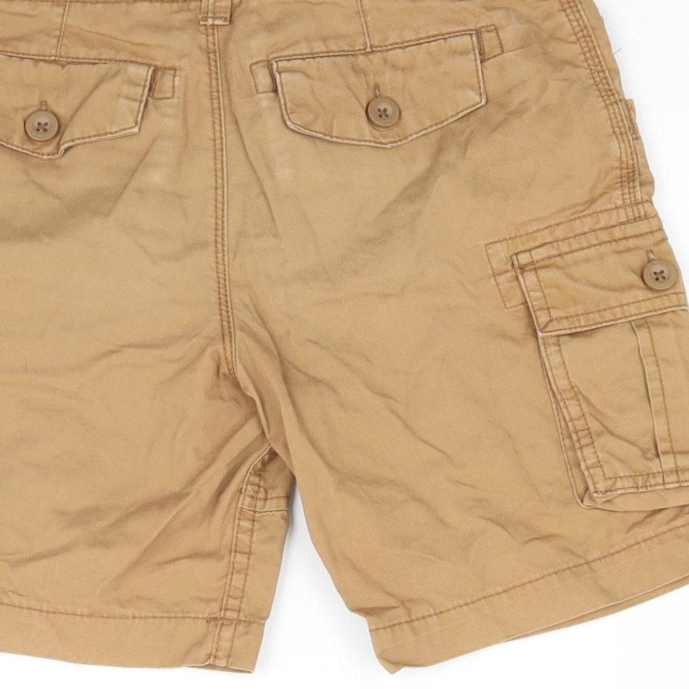 George Boys Brown   Bermuda Shorts Size 6-7 Years