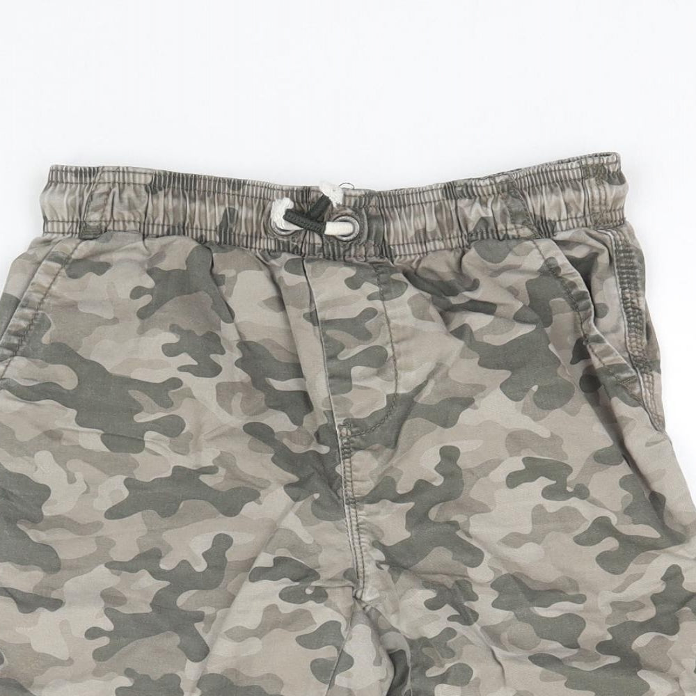 NEXT Boys Green Camouflage  Bermuda Shorts Size 9 Years