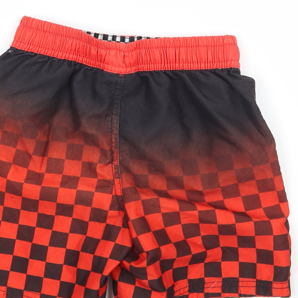 George Boys Multicoloured   Sweat Shorts Size 4-5 Years - Cars Lightning McQueen Swimming