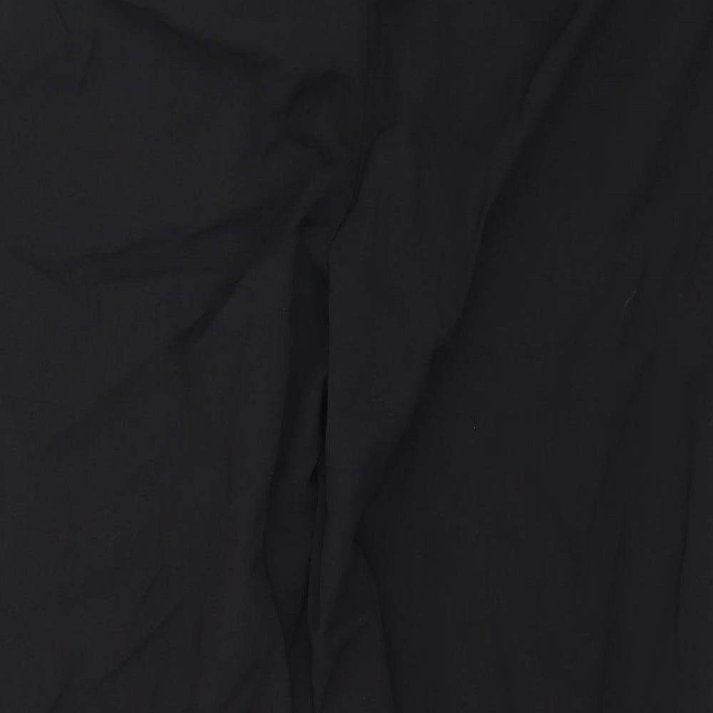 Petite Womens Black   Trousers  Size 16 L27 in - Work Office