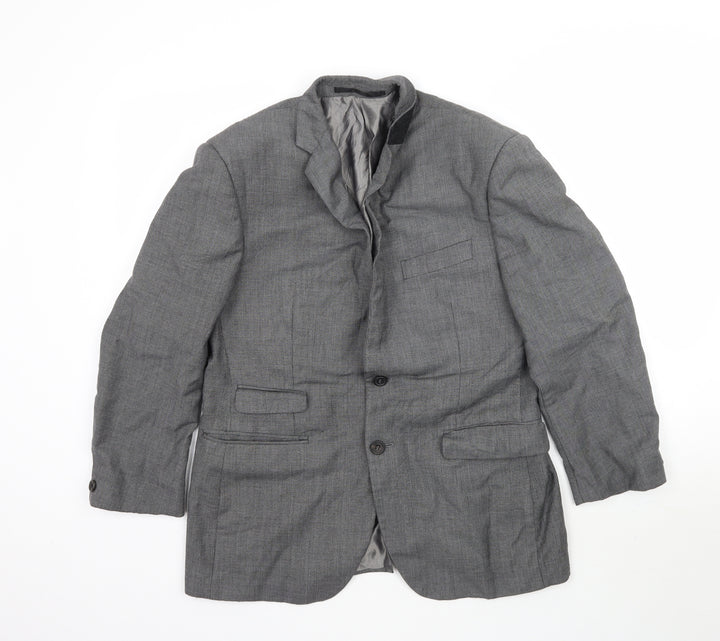 Marks and Spencer Mens Grey   Jacket Suit Jacket Size 40
