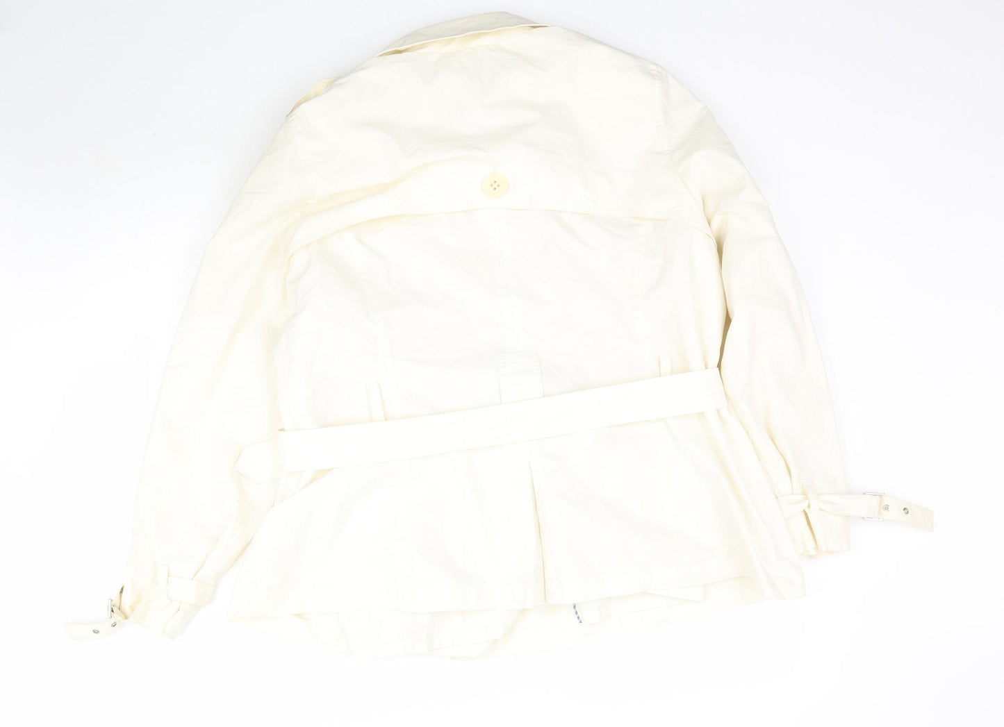Marks and Spencer Womens Ivory   Pea Coat Coat Size 22