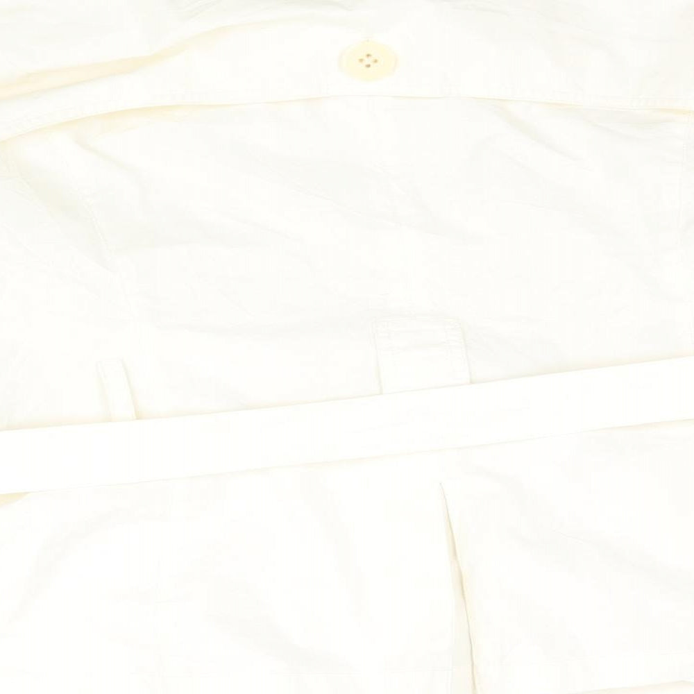 Marks and Spencer Womens Ivory   Pea Coat Coat Size 22