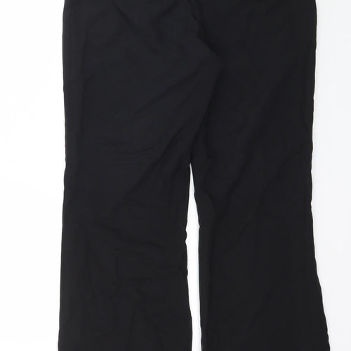 F&F Womens Black   Trousers  Size 12 L29 in - Work Office