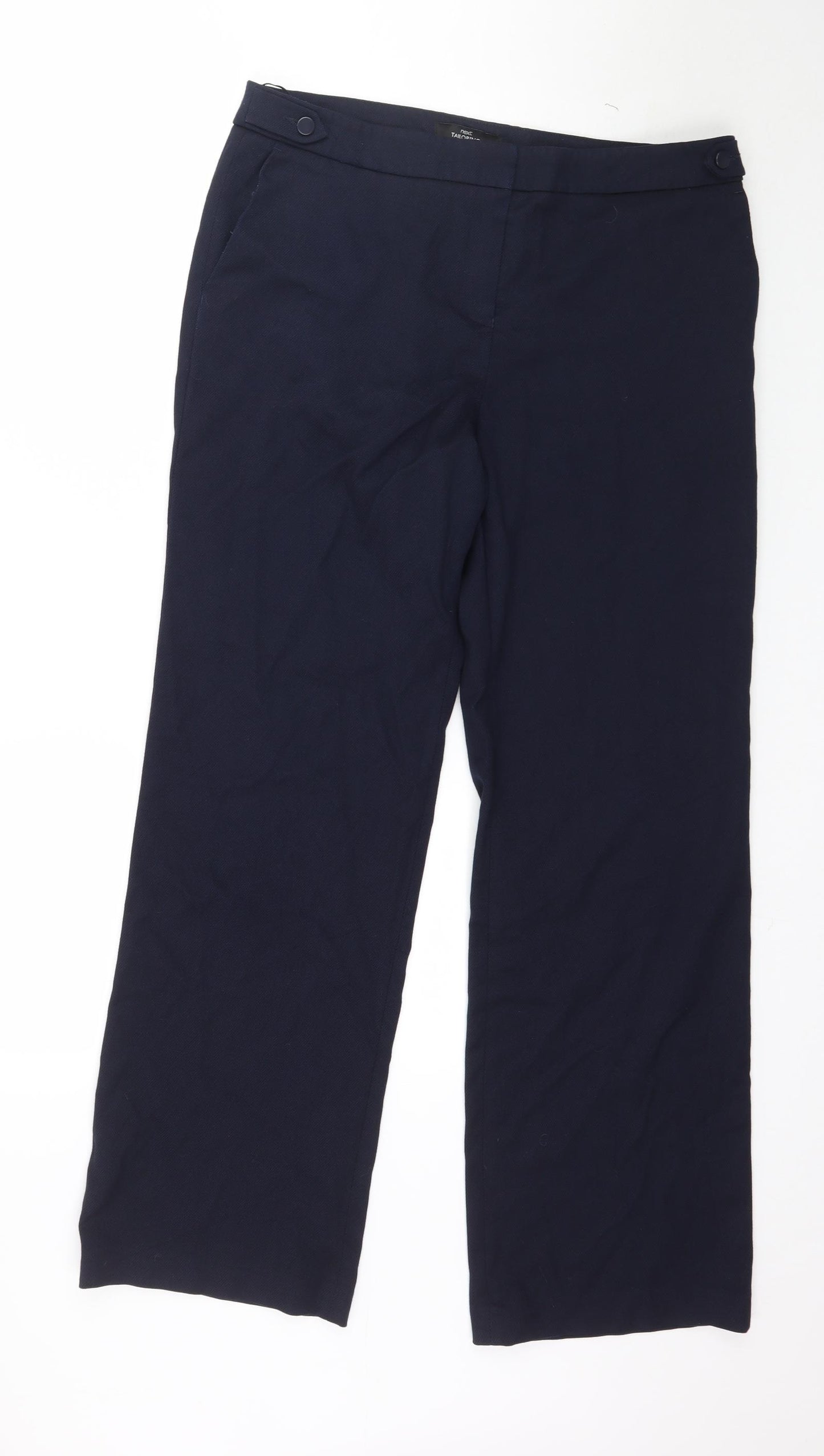 NEXT Womens Blue   Trousers  Size 14 L31 in