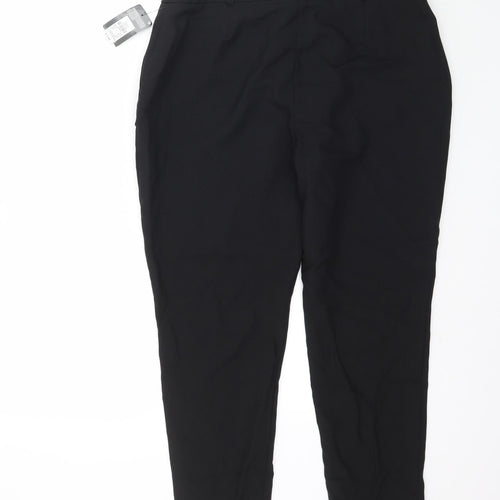 Primark Womens Black   Trousers  Size 14 L25 in - Work Office