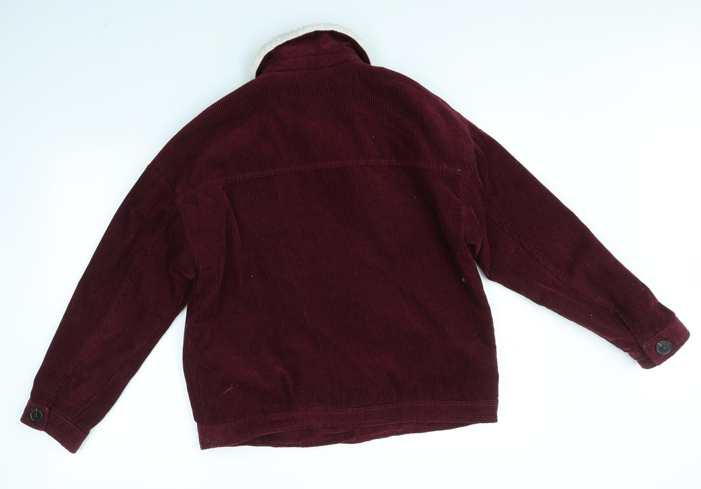 Primark Womens Red   Overcoat Coat Size 10