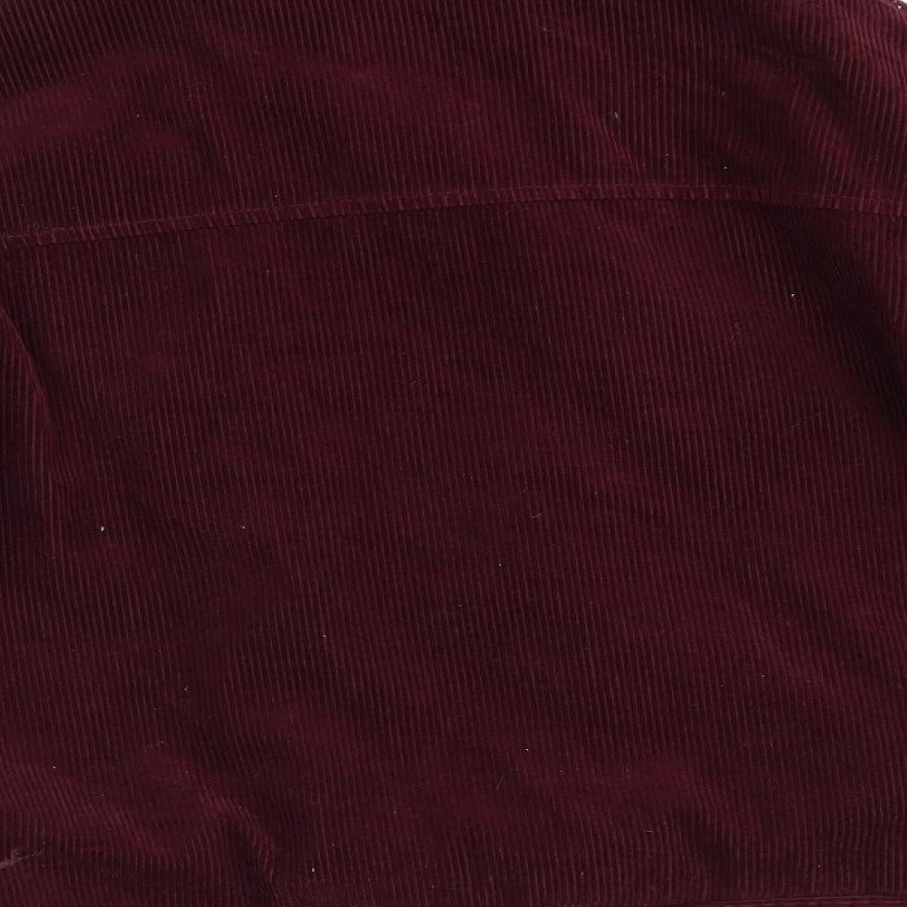 Primark Womens Red   Overcoat Coat Size 10