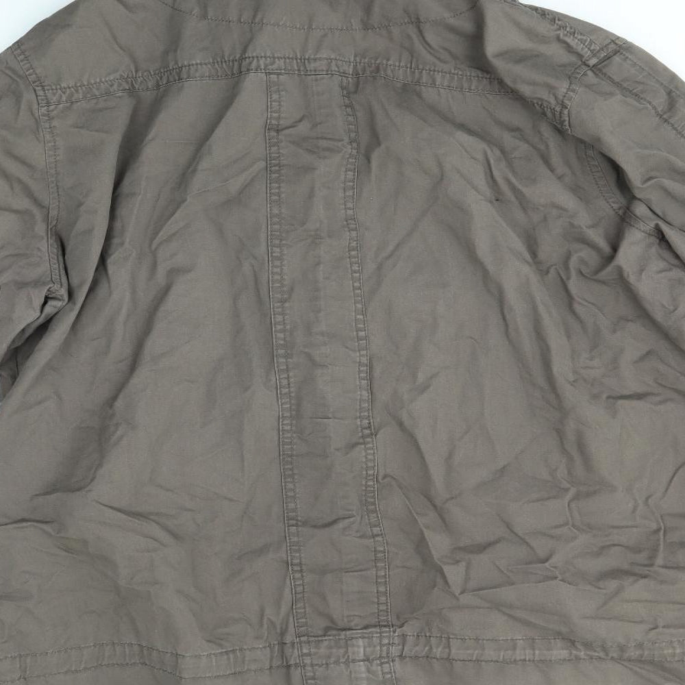 ALS Womens Grey   Parka Coat Size 18