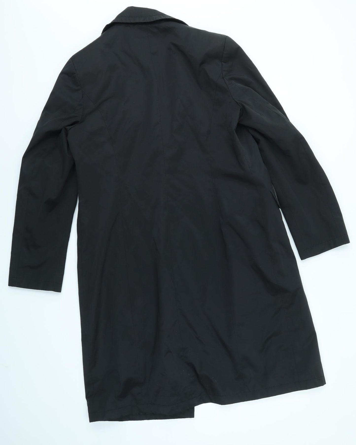 George Womens Black   Overcoat Coat Size 10