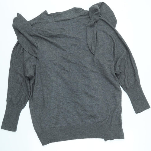 George Womens Grey   Cardigan Jumper Size 14