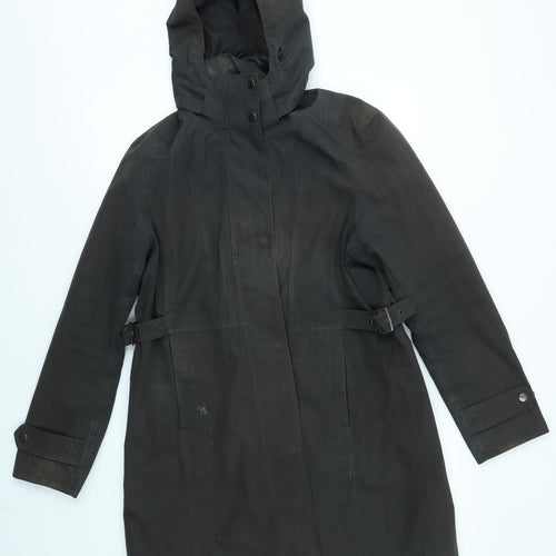 Kirkland Womens Grey   Overcoat Coat Size L