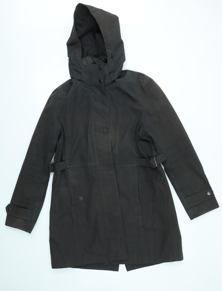 Kirkland Womens Grey Overcoat Coat Size L
