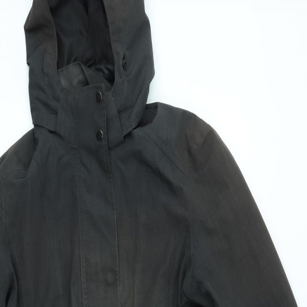 Kirkland Womens Grey   Overcoat Coat Size L