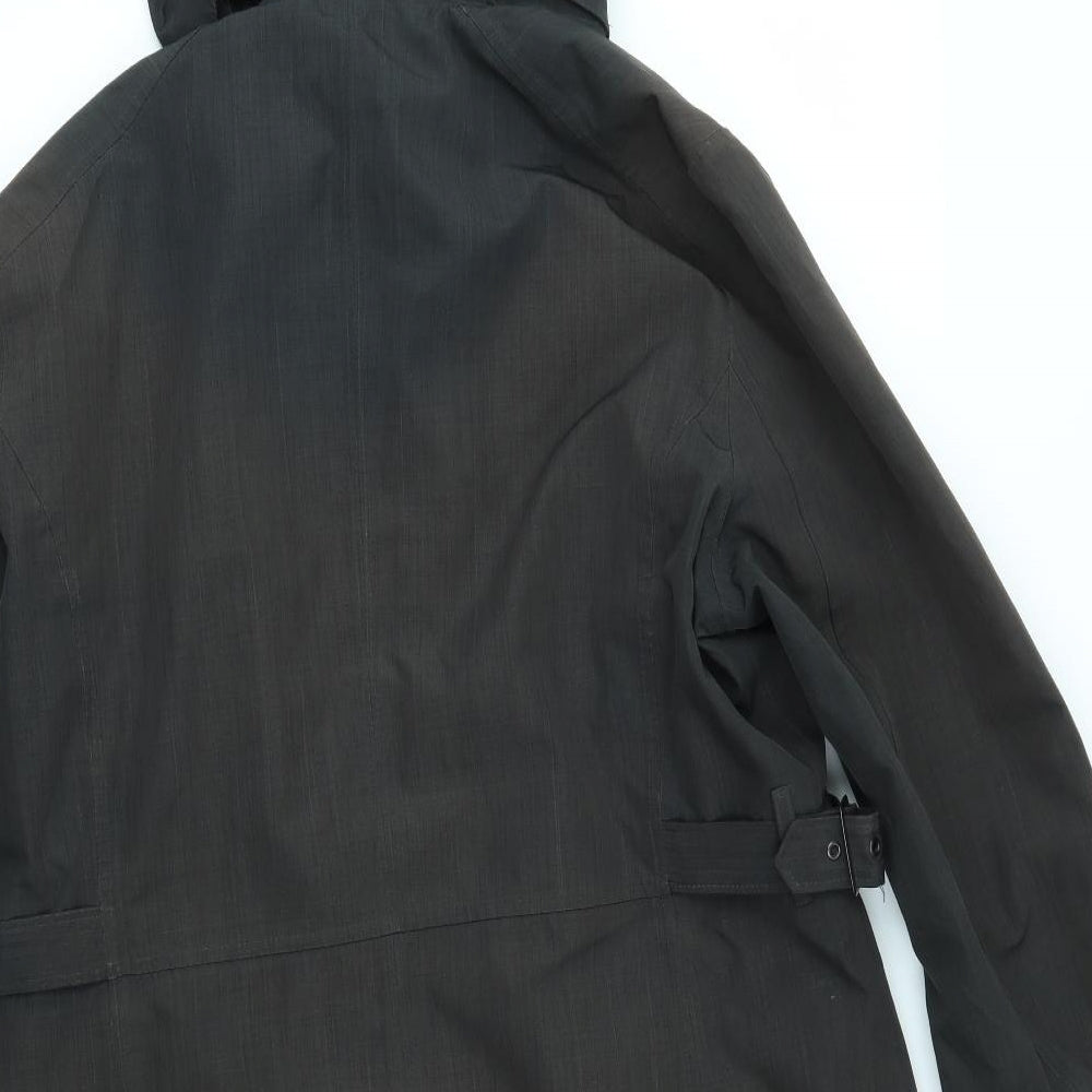 Kirkland Womens Grey   Overcoat Coat Size L
