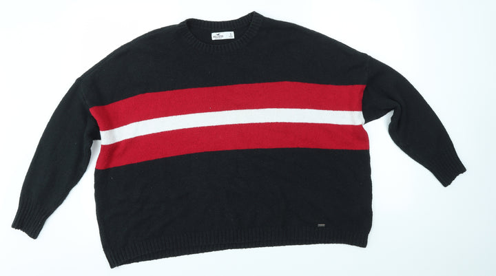 Hollister Womens Multicoloured Pullover Jumper Size S