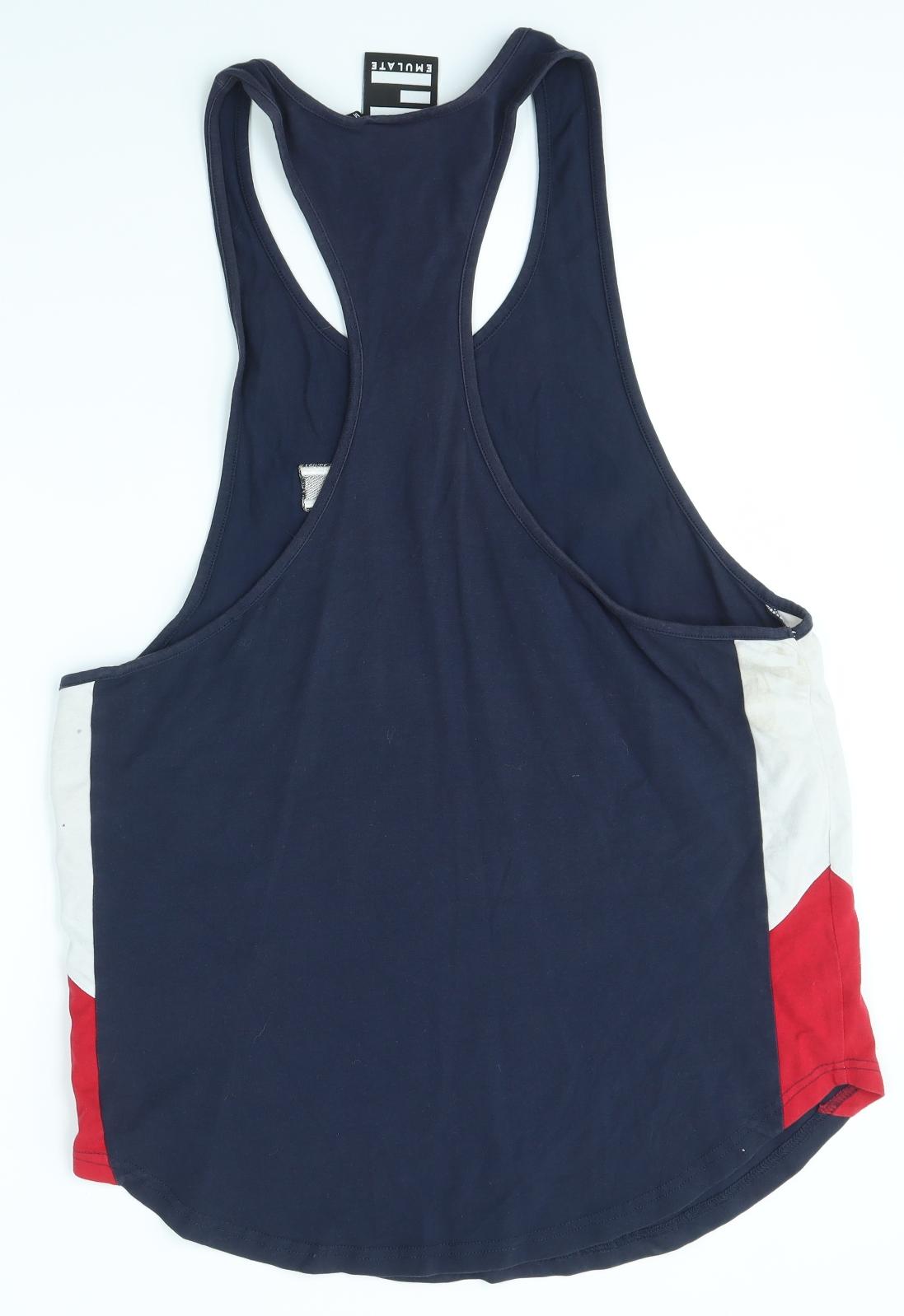 EMULATE Mens Multicoloured   Basic Tank Size M