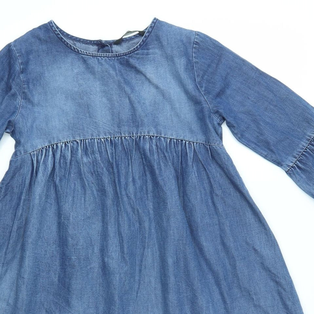George Girls Blue   A-Line  Size 9-10 Years