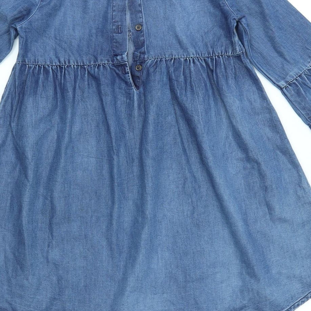 George Girls Blue   A-Line  Size 9-10 Years